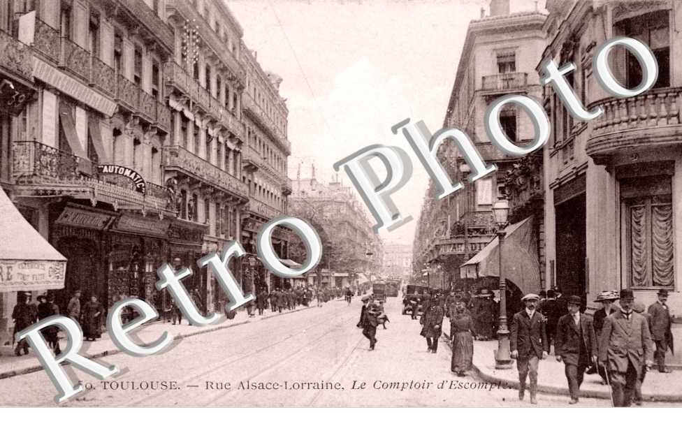 rue Alsace Lorraine Le Comptoir d'Escompte