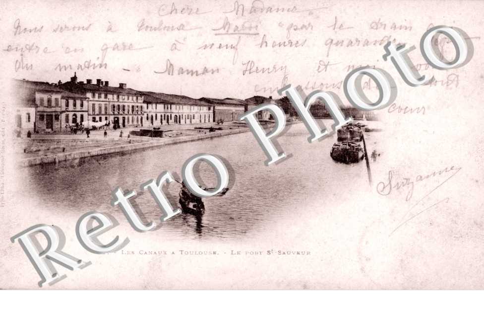 Les canaux - Le Port Saint Sauveur