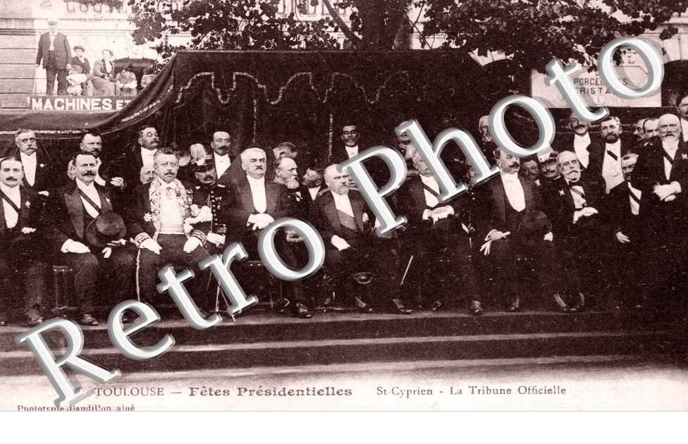 Saint-Cyprien - Fete Presidentielles - La Tribune Officielle