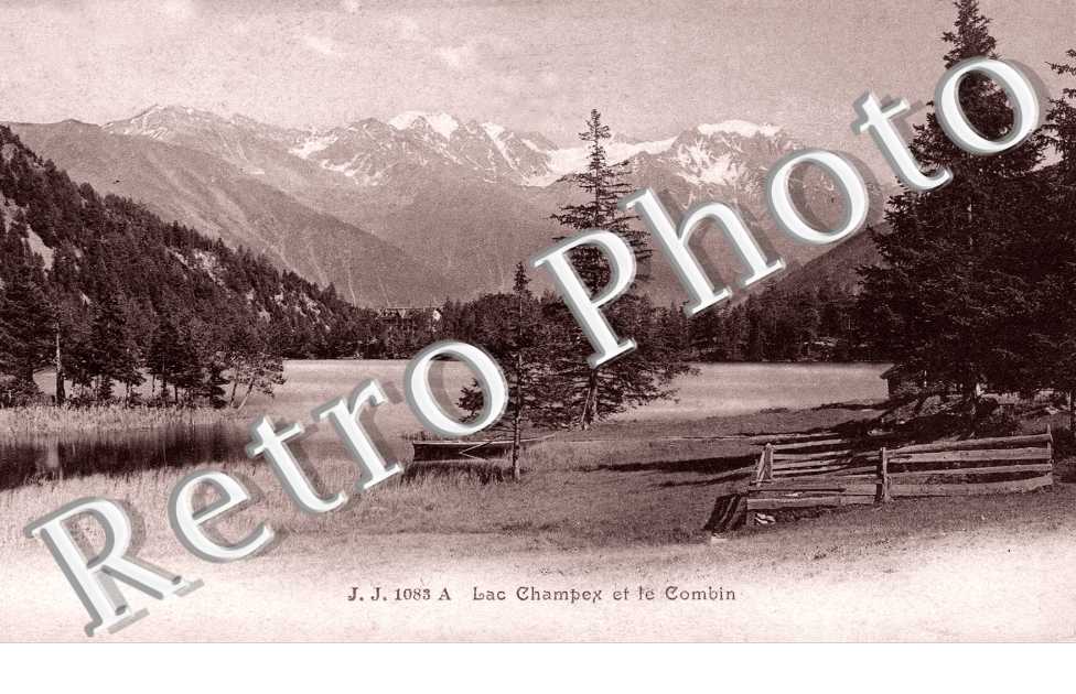 le lac et le Combin
