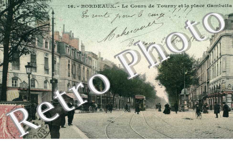 Le Cours de Tourny et la Place Gambetta