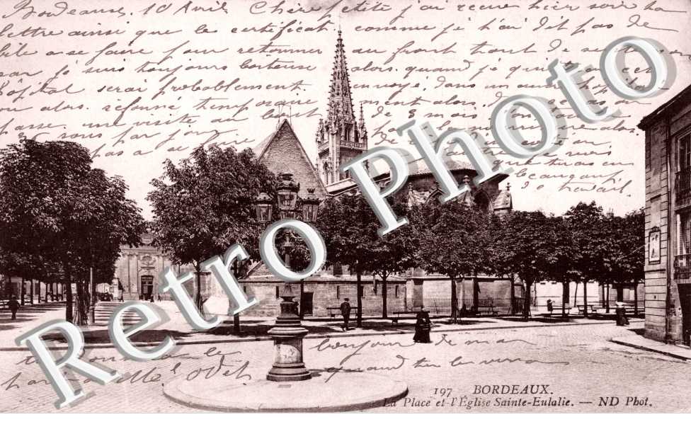 Place et Eglise sainte Eulalie