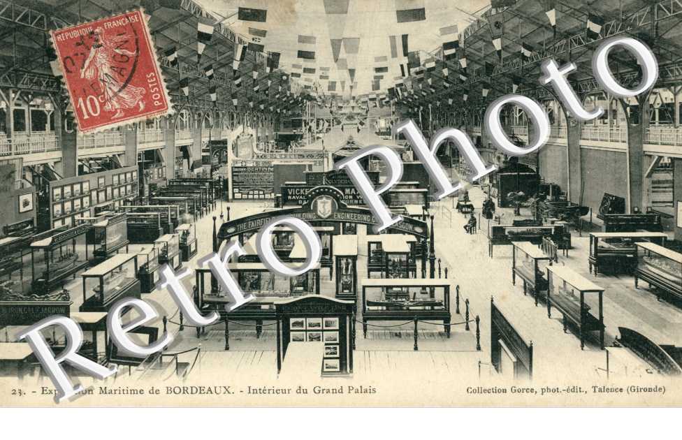 Interieur du Grand Palais - Exposition Maritime