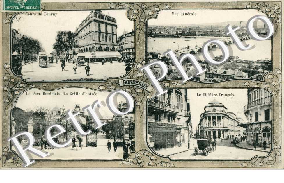 Cours de Tourny - Vue Générale - Le Pac Bordelais - Le Théâtre
