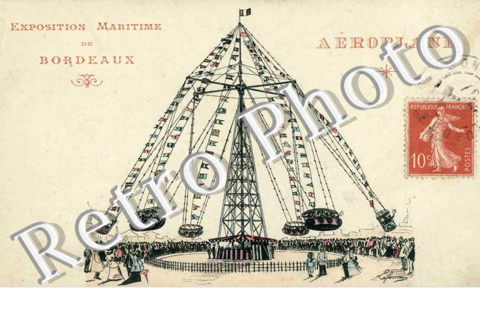 Exposition Maritime - Aeroplane, manege