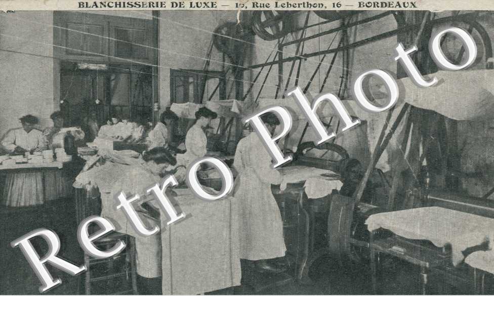 Blanchisserie de Luxe - Le repassage mecanique