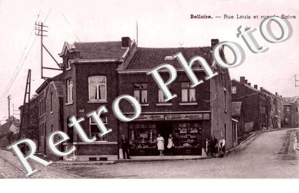 BELLAIRE  rue Louis et rue de Saive