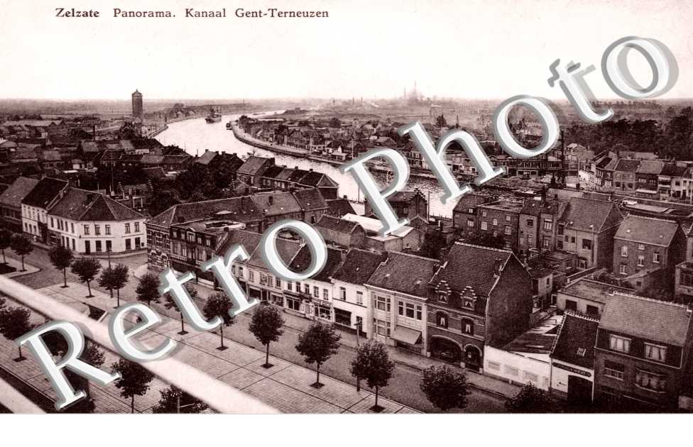 panorama  Kanaal  Gent-Terneuzen