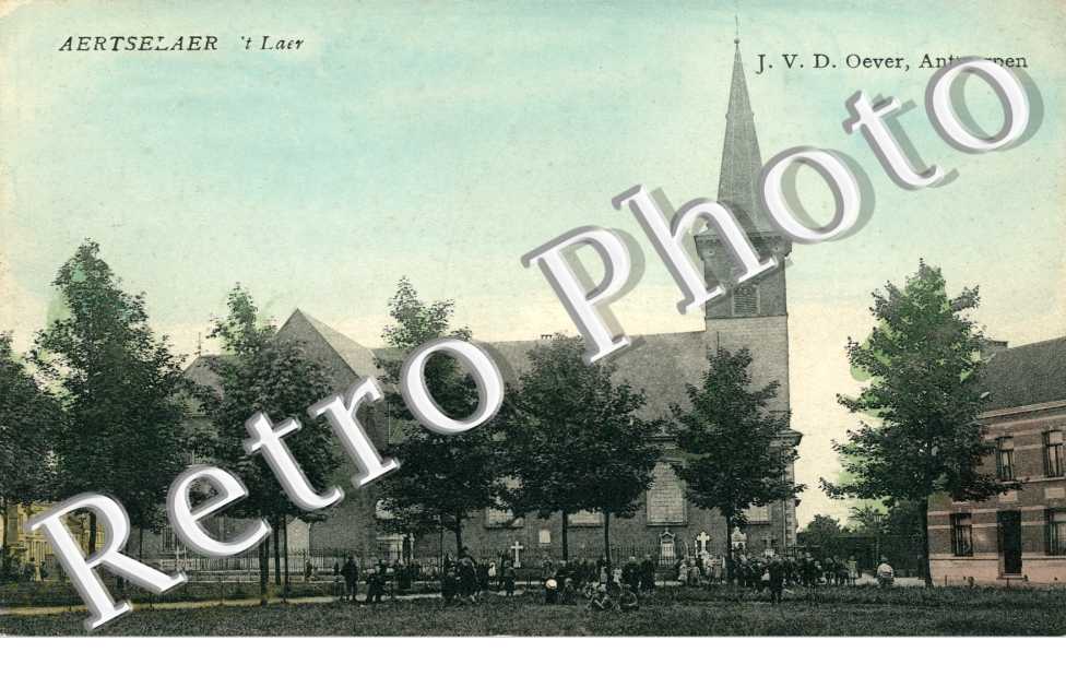 AERTSELAER   't Laer  l'eglise