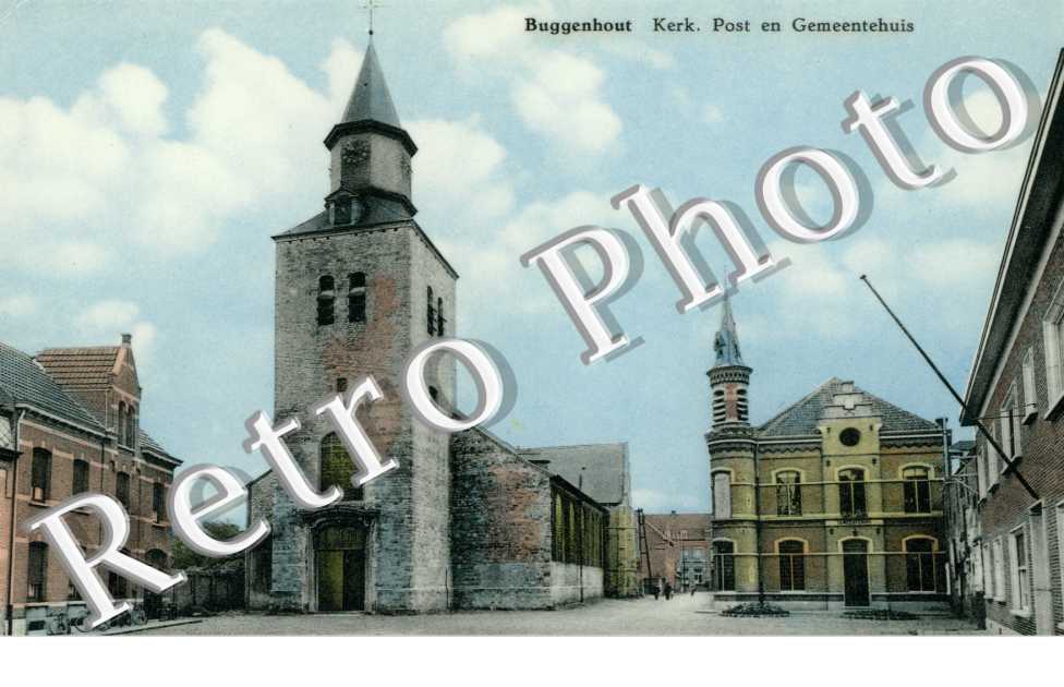 Kerk, post en Gemeentehuis
