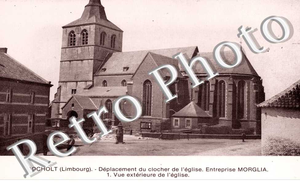 Déplacement du Clocher de l'Eglise