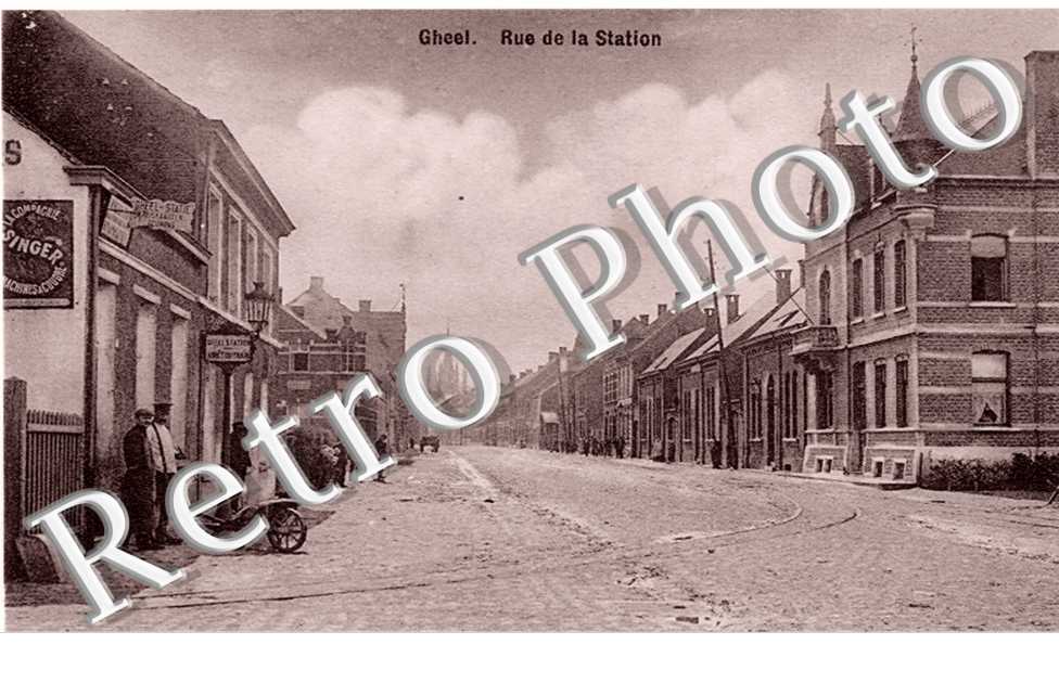 Gheel. rue de la station