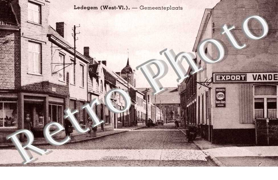 Ledegem. Gemeenteplaats