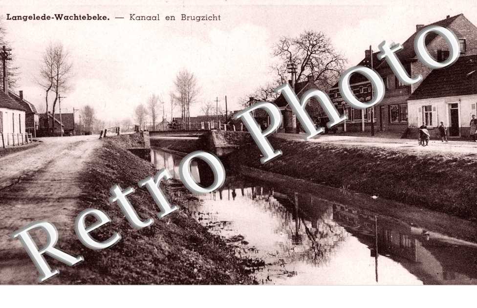 Langelede - Kanaal en Brugzicht