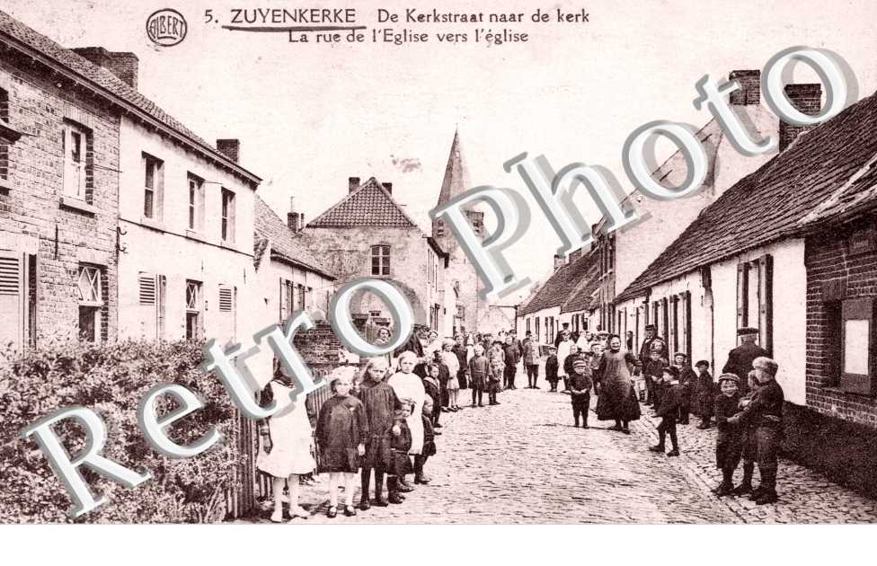 Zuyenkerke - La Rue de l'Eglise