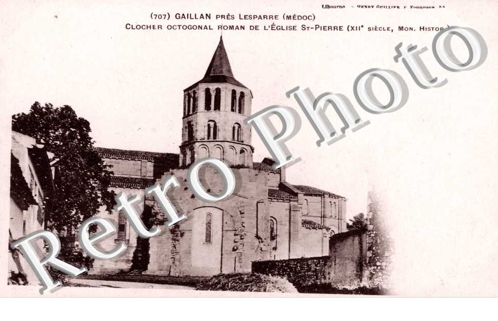 Clocher octogonal roman de l'église Saint-Pierre
