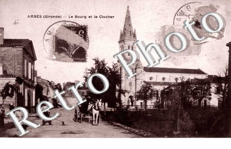 Le bourg et le clocher