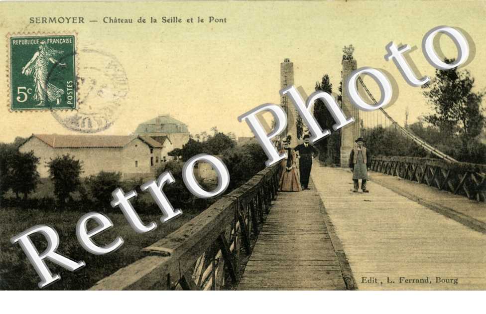 Chateau de la Seille et le Pont 