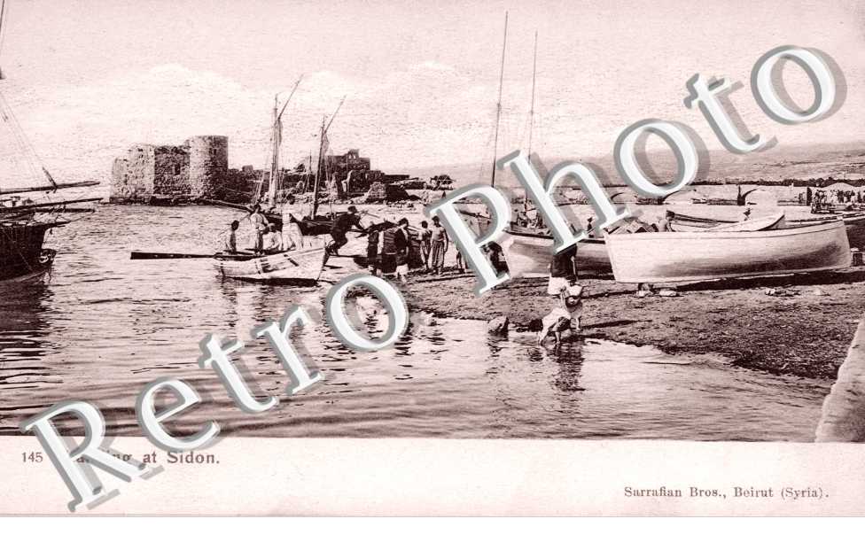 Landing at Sidon