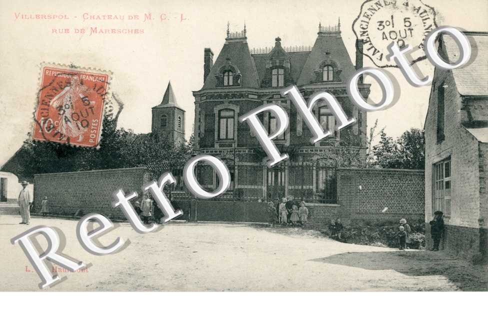 Rue de Maresches Chateau de M. C. L.