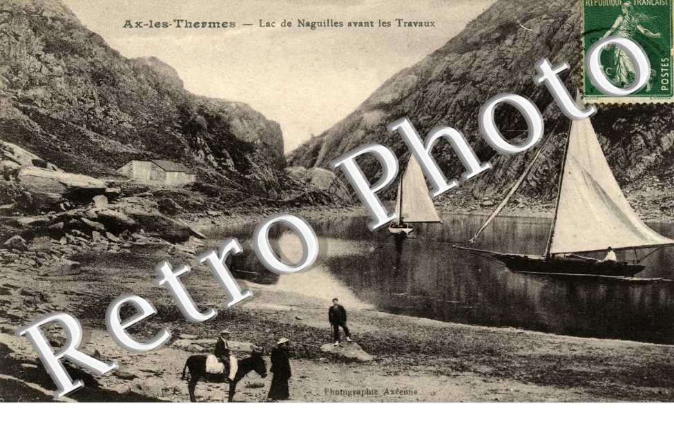 Lac de Naguilles avant les travaux