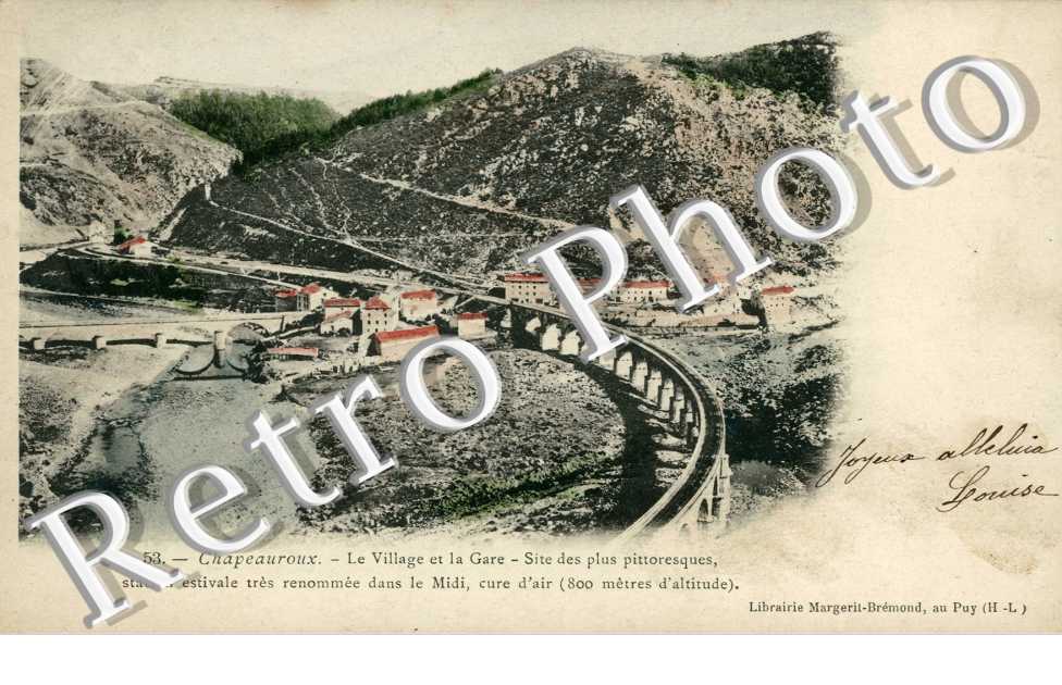 Chapeauroux - le village et la Gare