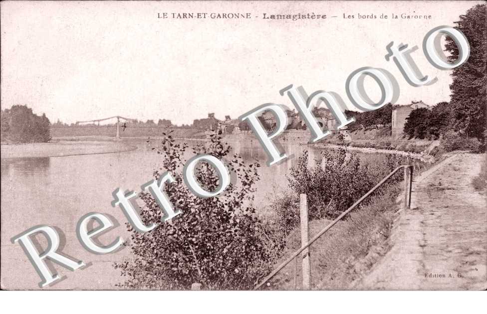 les bords de la Garonne