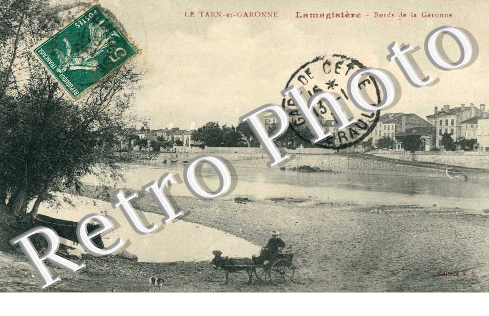 bors de la Garonne