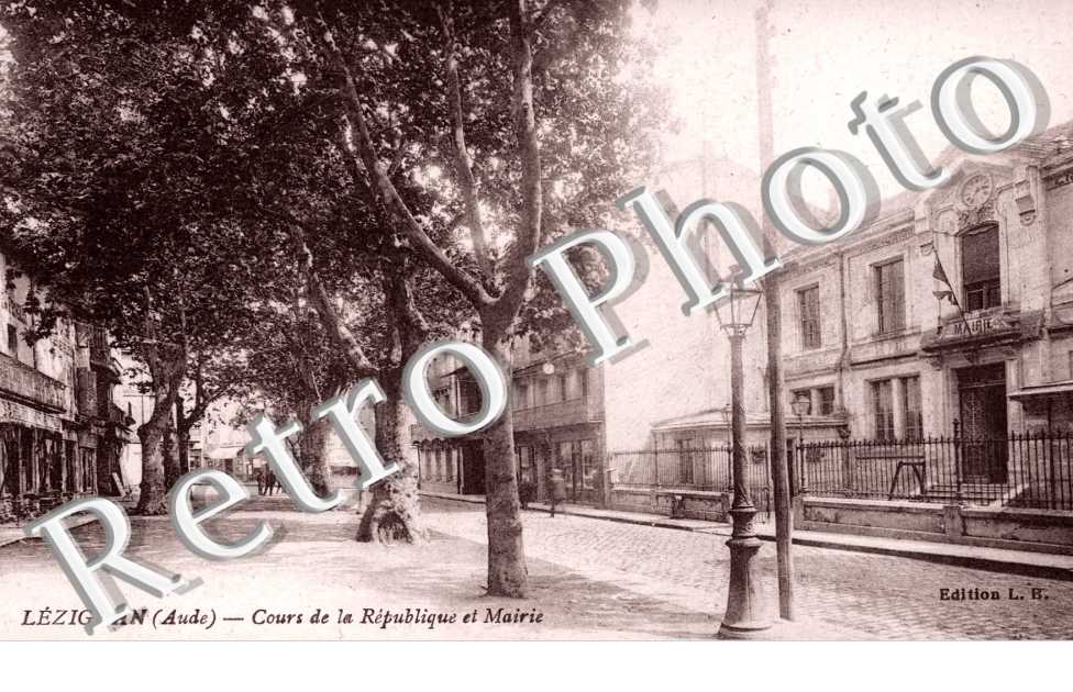 cours de la Rublique et mairie