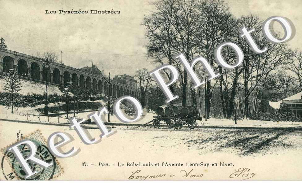 Le Bois Louis et l'avenue Ln Say en hiver