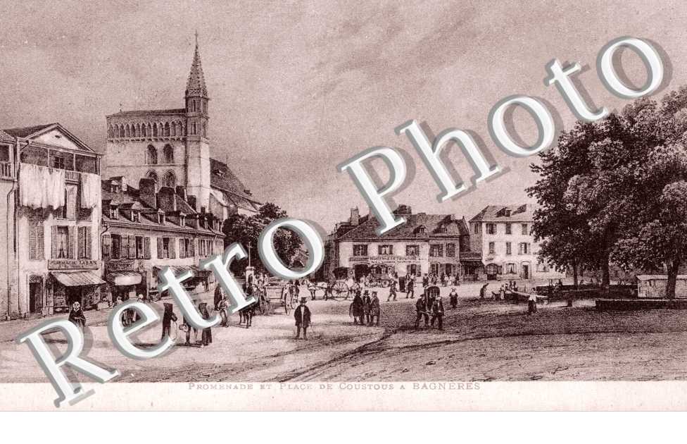 promenade et place de Coustous