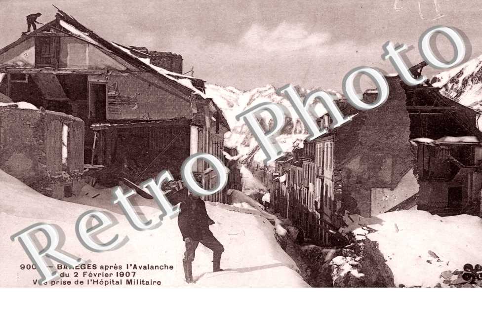 Apres  l'Avalanche du 2 fevrier 1907