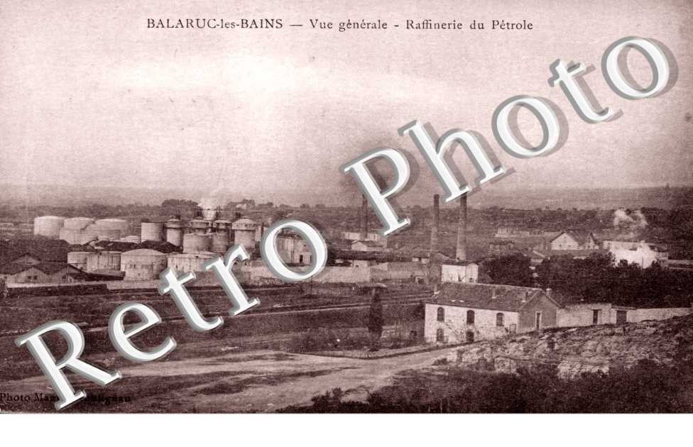 vue générale -  Raffinerie du pétrole
