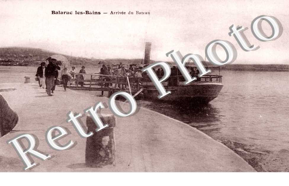 arrivée du bateau