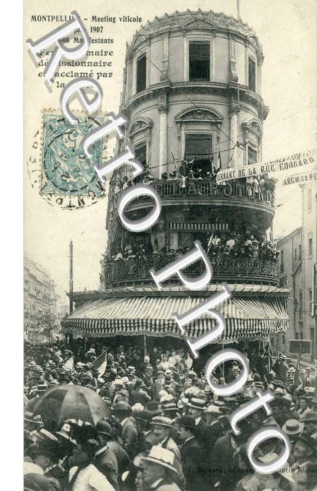 Meeting Viticole du 9 juin 1907 - 600 000 manifestants