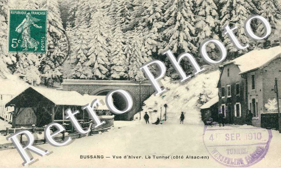 Bussang - le tunnel cote alsacien