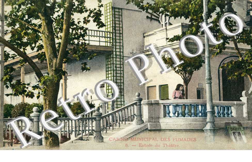 Casino municipal des Fumades entree du theatre