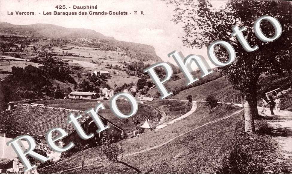 Les baraques des Grands Goulets