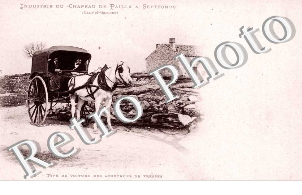 industrie du chapeau de paille - Type de voiture des acheteurs de tresses