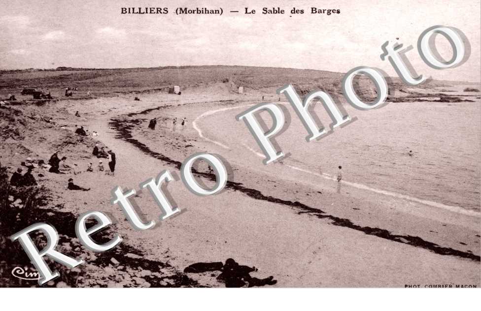Plage de Pen-Lan le sable des Barges