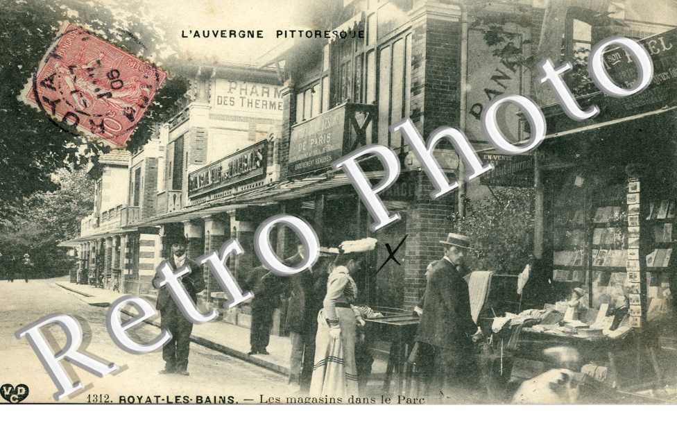 Les magasins dans le parc