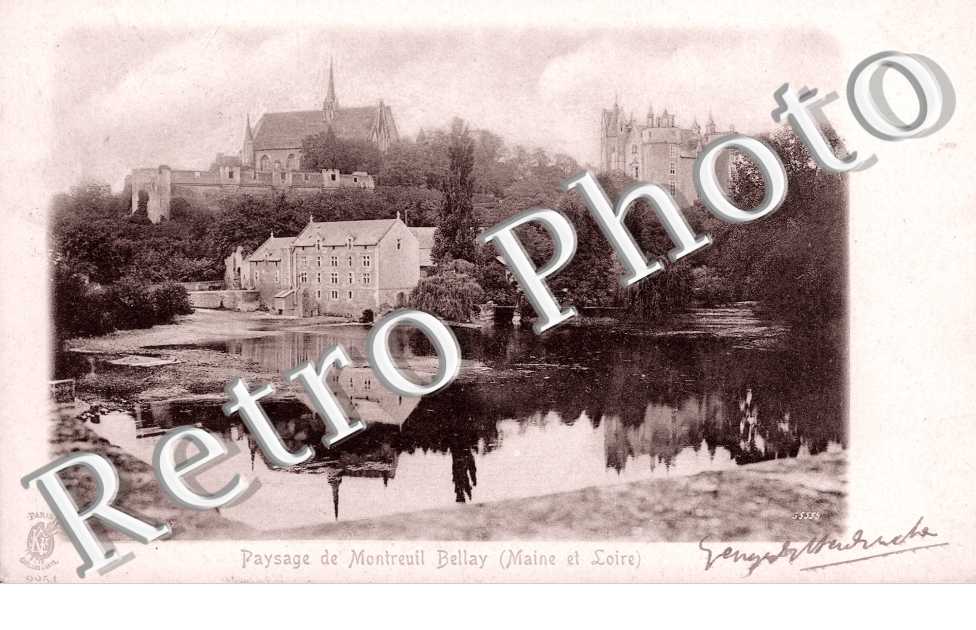 paysage - Château - Eglise