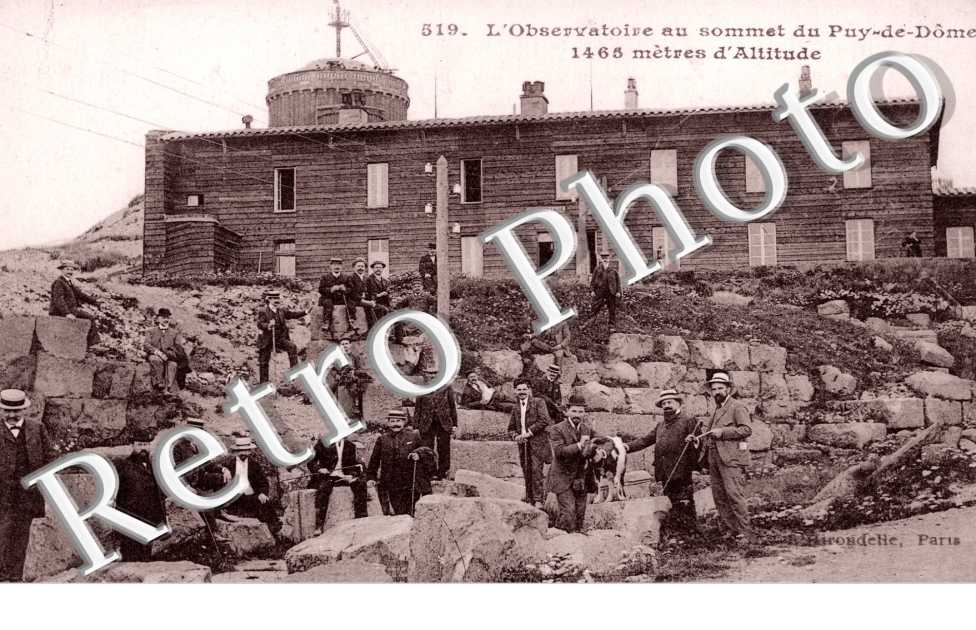 l'Observatoire au sommet du  Puy de Dome