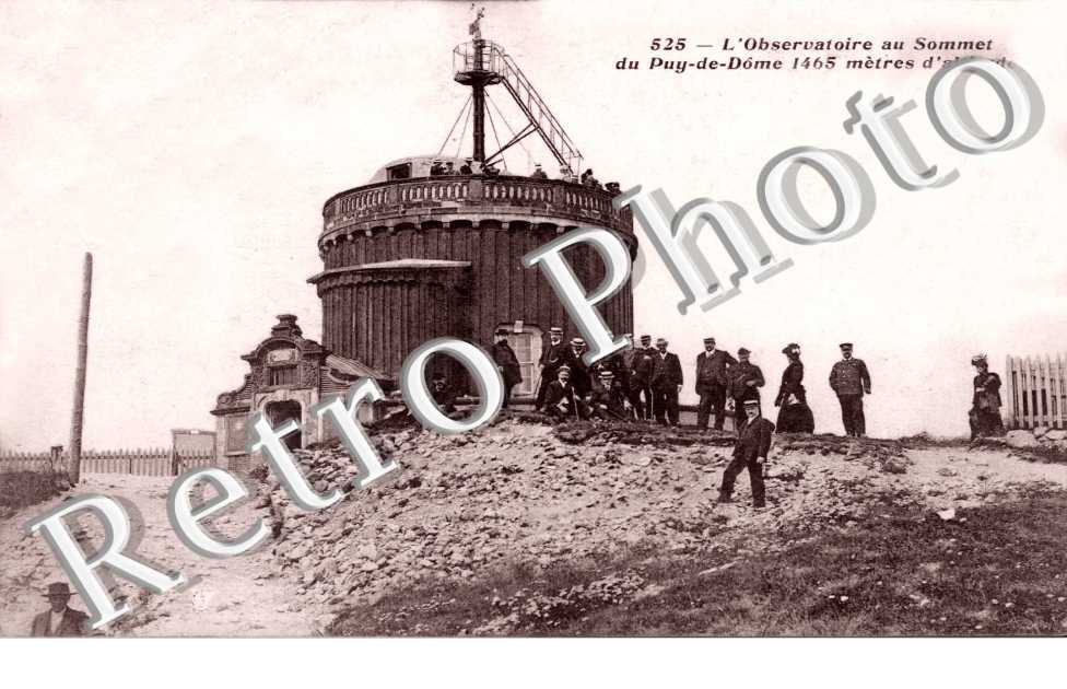 l'Observatoire au sommet du  Puy de Dome