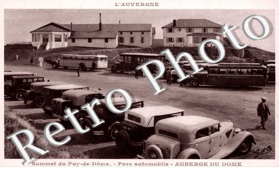 Sommet du  Puy de Dome Auberge du Dome