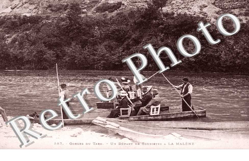 Gorges du Tarn - Un Départ de Touristes