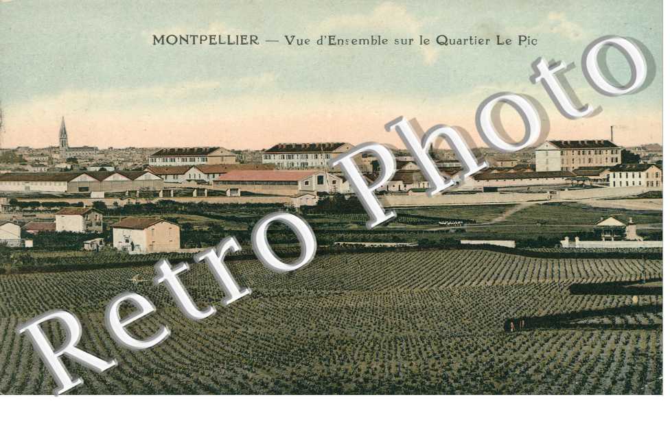 vue d'ensemble sur le quartier Le Pic