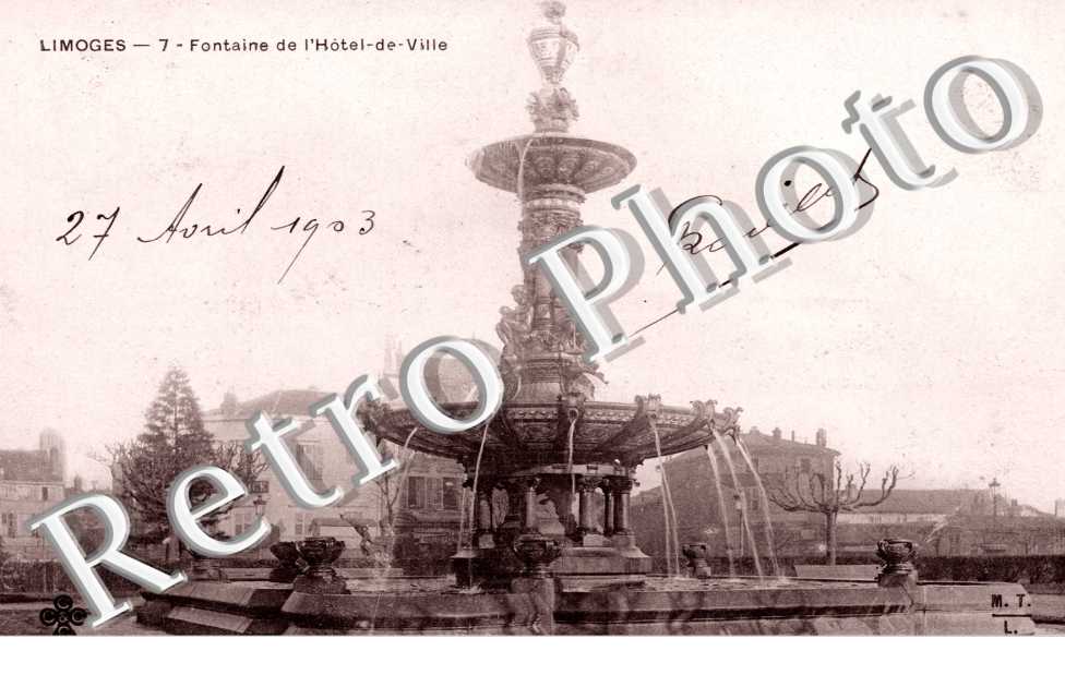 Fontaine  de l'Hotel de Ville