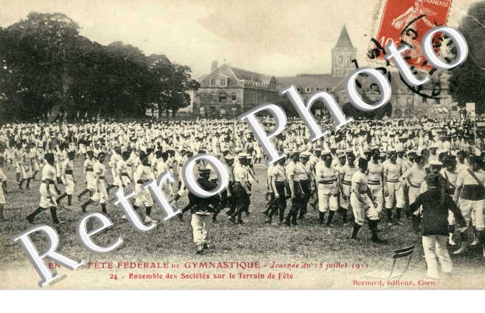 fete federale de Gymnastique 15 juillet 1911