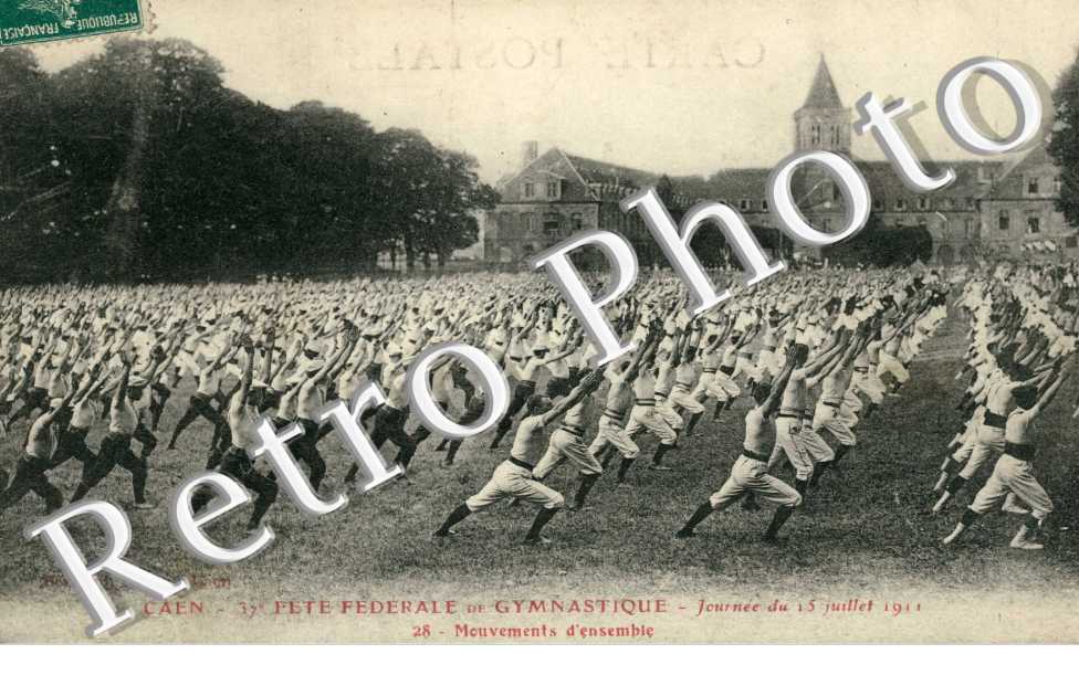 fete federale de Gymnastique 15 juillet 1911